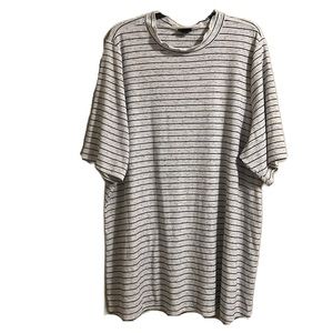 Torrid High Ruffled Neckline, Short Sleeves, Lounging Top, Multi, Size 5(5X)